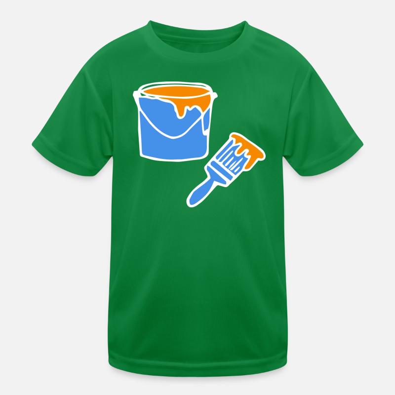 Painter Painter Painter Kids Functional T-Shirt