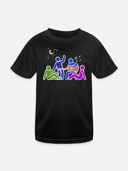 Friendship Buddy Best Friends - Kids Functional T-Shirt - black - Front