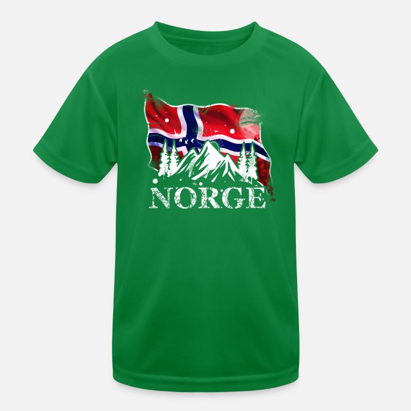 Norway Kids Functional T-Shirt
