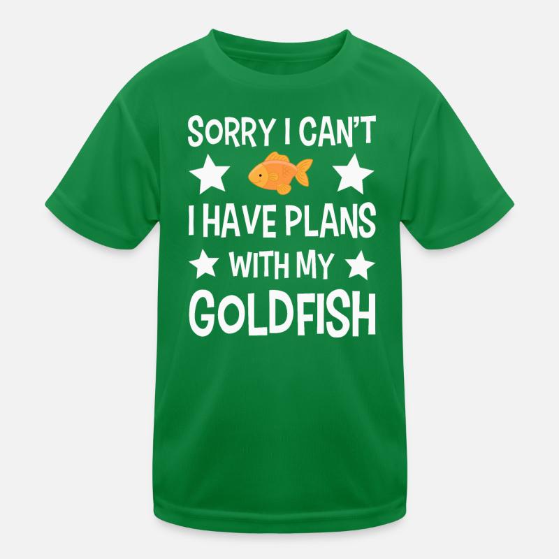 Goldfisch Kinder Funktions-T-Shirt