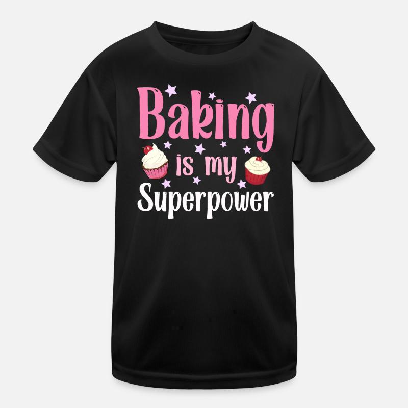 Baking baker baker Kids Functional T-Shirt