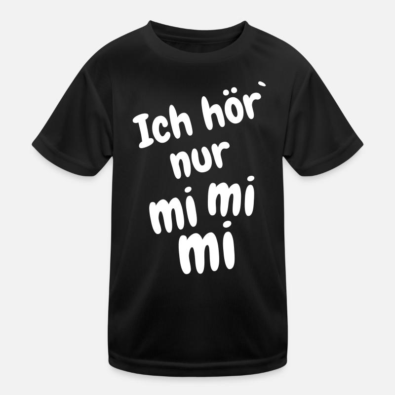 Ich hör` nur mi mi mi Kinder Funktions-T-Shirt