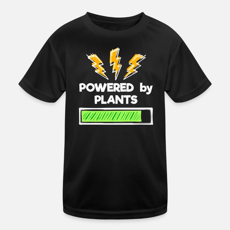 Umweltbewusst Vegan Statement Kinder Funktions-T-Shirt
