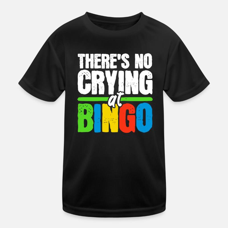 Bingo Bingo Players Bingo Calls Kids Functional T-Shirt