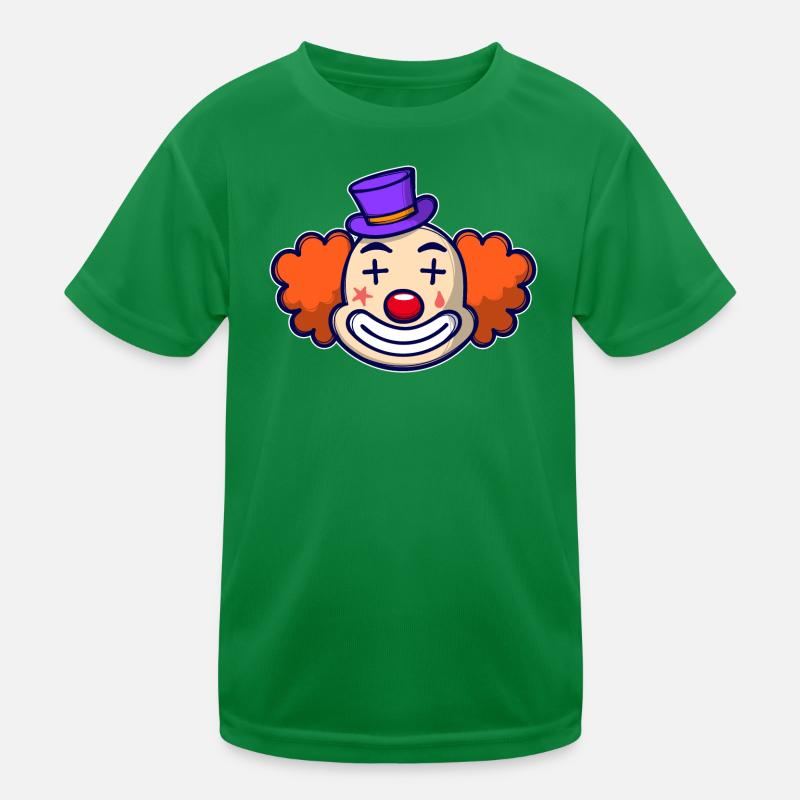 Carnival Clown Carnival Kids Functional T-Shirt