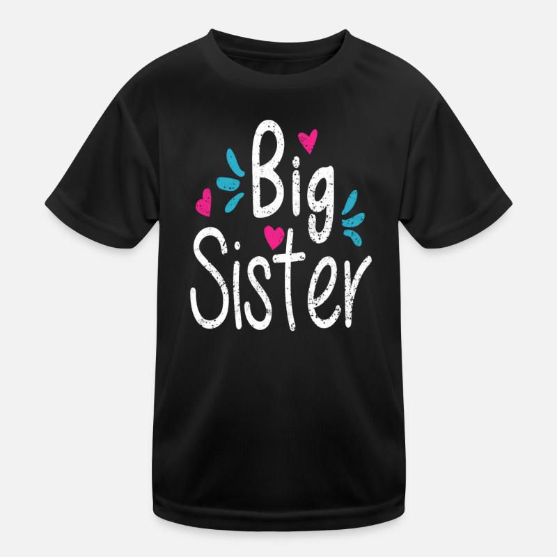 BIG SISTER, the big sister Kids Functional T-Shirt
