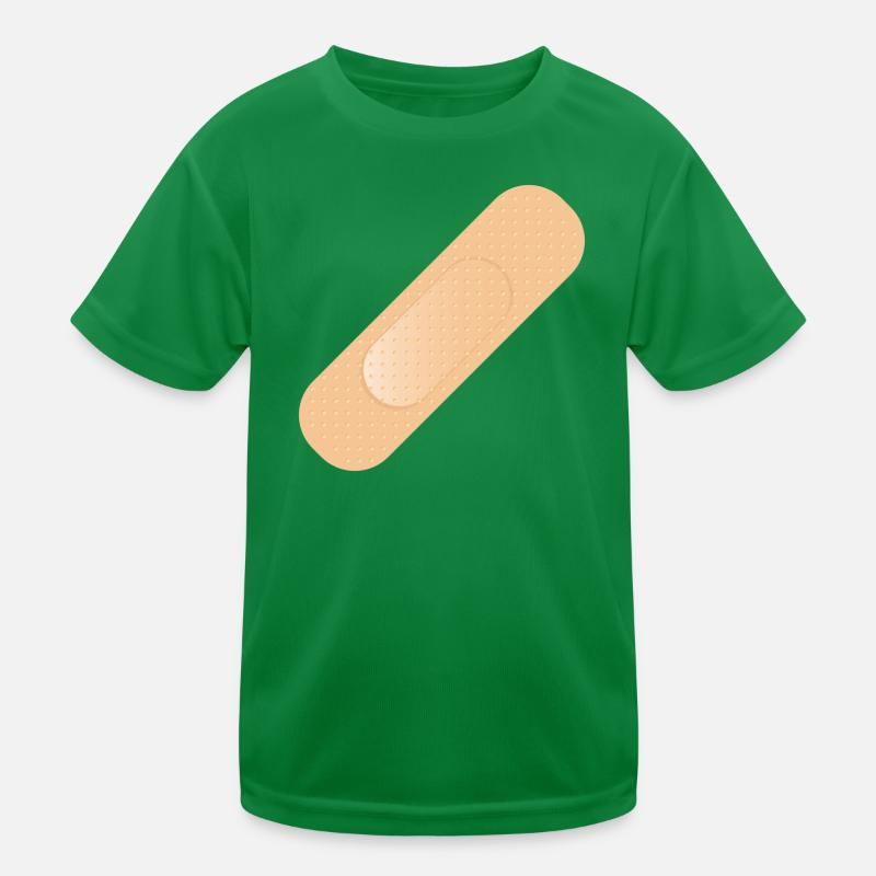 simple sticking plaster as a design element Kids Functional T-Shirt