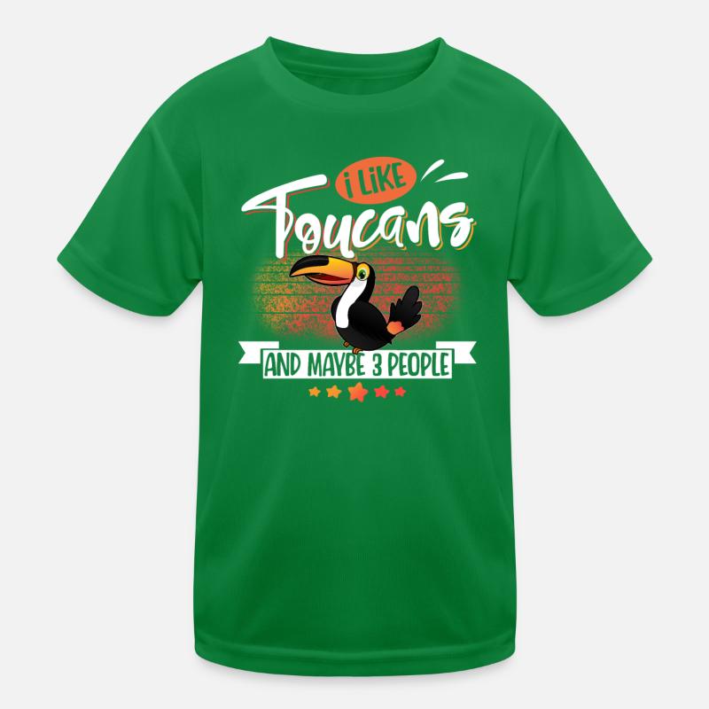 Tukan Kinder Funktions-T-Shirt