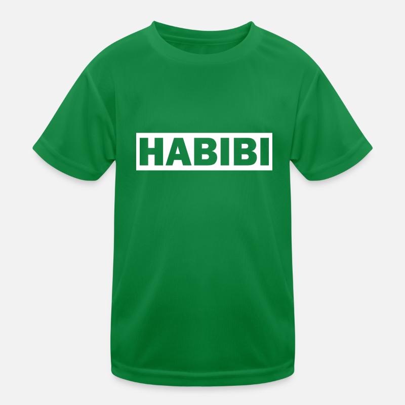 Habibi Arabic Dearest Arab Islam Muslim Gift Kids Functional T-Shirt