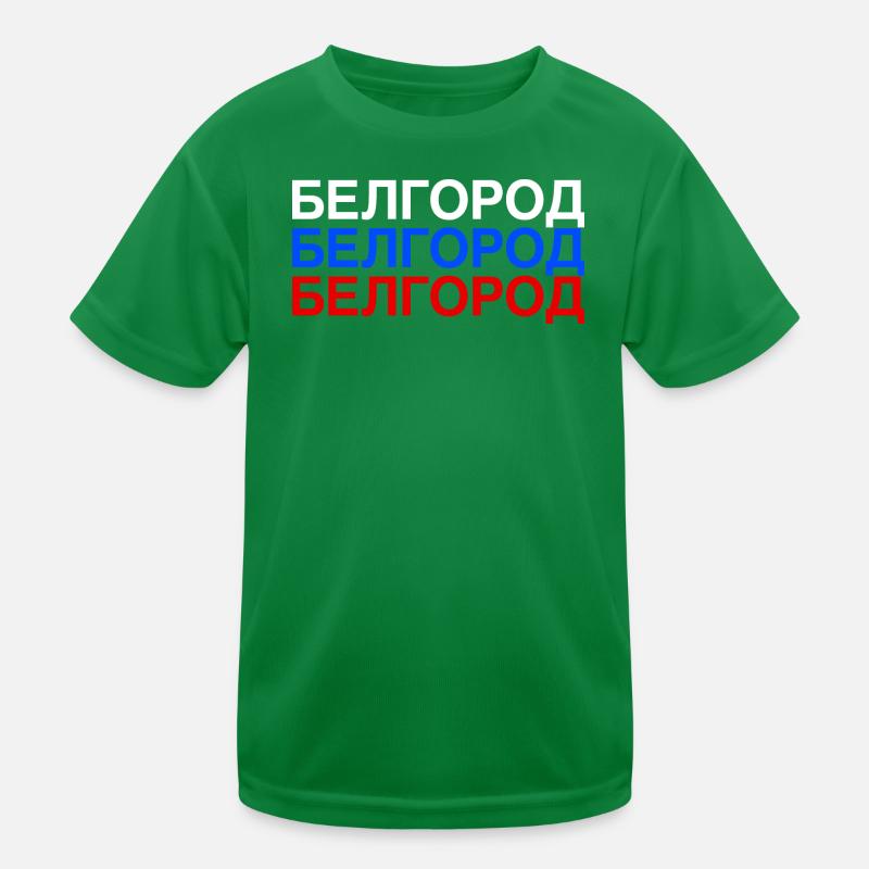BELGOROD Russie Drapeau cyrillique T-shirt sport Enfant