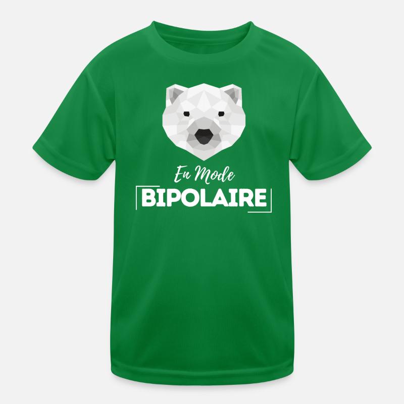 En mode bipolaire T-shirt sport Enfant