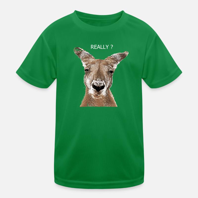 Kangaroo really Kids Functional T-Shirt