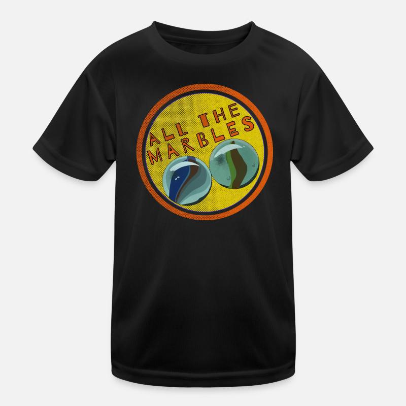 All The Marbles Kids Functional T-Shirt