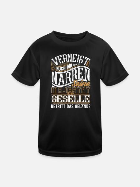 Geselle Gesellenprüfung - Kinder Funktions-T-Shirt - Schwarz - Vorne