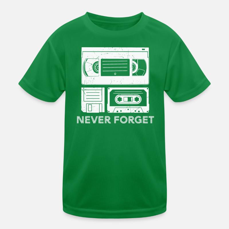 Conception créative de cassette T-shirt sport Enfant