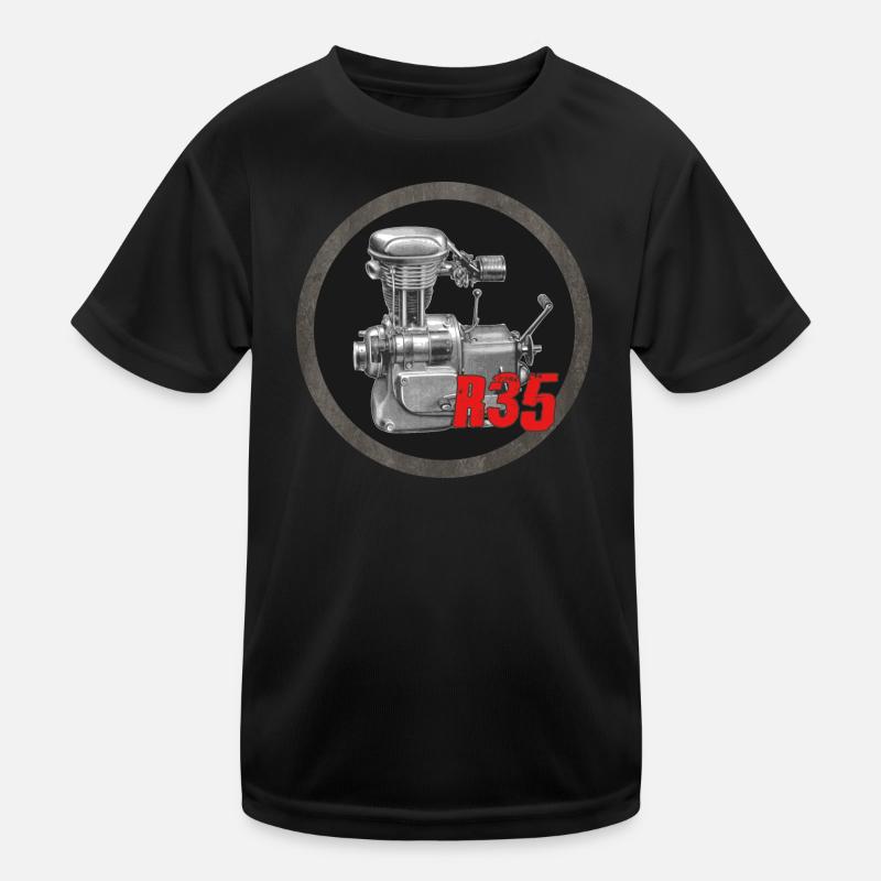 EMW R35 Oldtimer Motorrad Kinder Funktions-T-Shirt