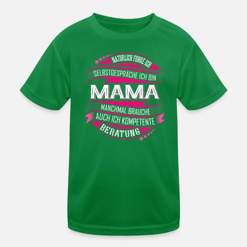 Mama Kinder Funktions-T-Shirt