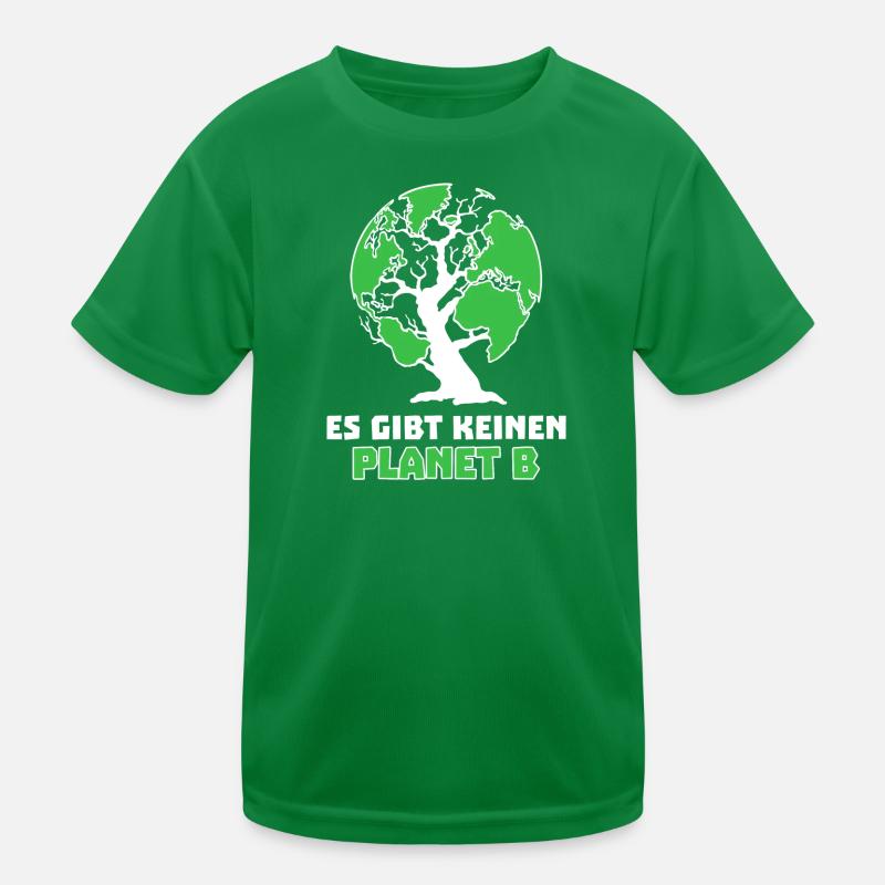 Baum Mutter Erde Planet Umwelt Statement Kinder Funktions-T-Shirt