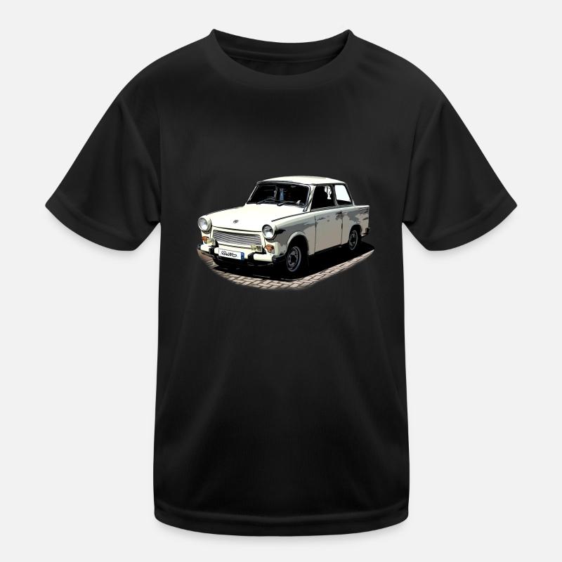 Go Trabi go - Kids Functional T-Shirt - black