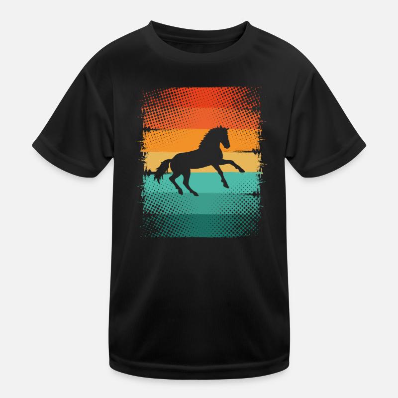 Cheval T-shirt sport Enfant