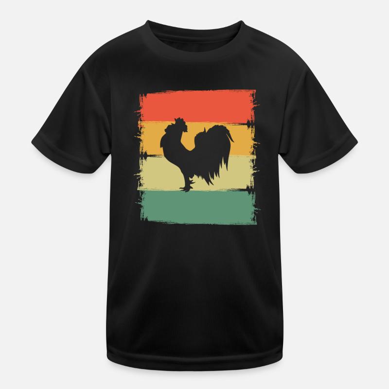 Rooster Kids Functional T-Shirt