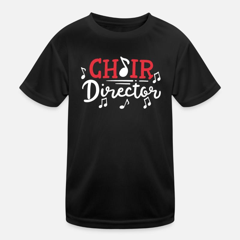 Chorleiter Dirigent Kinder Funktions-T-Shirt