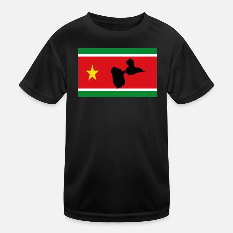 DRAPEAU GUADELOUPE T-shirt sport Enfant