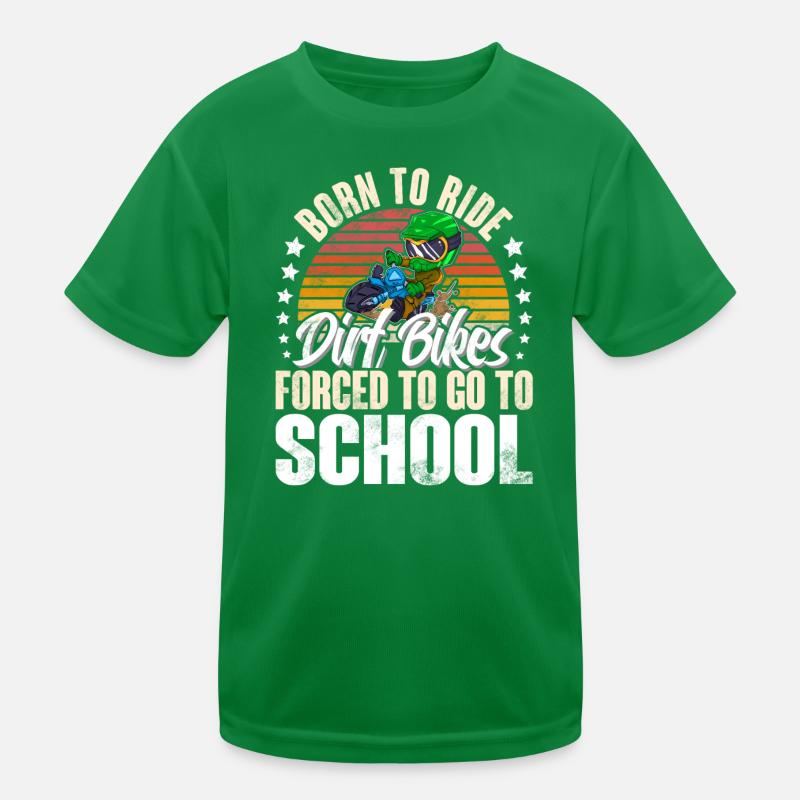 Motocross Kinder Funktions-T-Shirt
