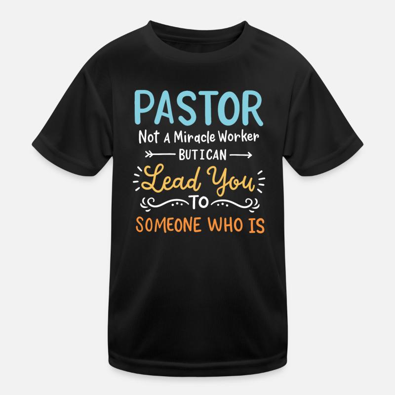 Pfarrer Priester Kinder Funktions-T-Shirt