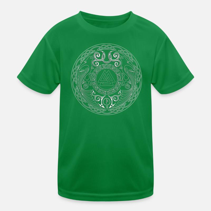 Mandala runique à triade centrale T-shirt sport Enfant