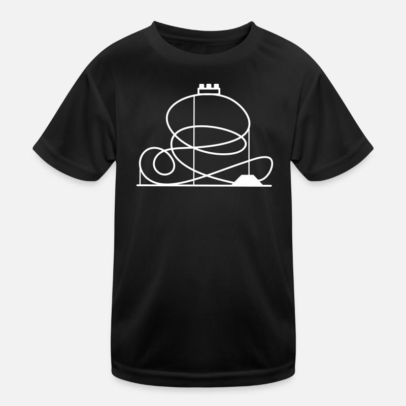 Montagnes russes T-shirt sport Enfant