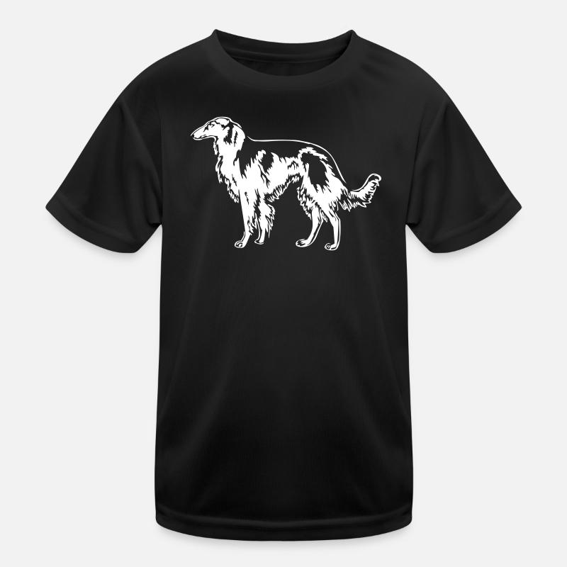 Barsoi "Black Edition" Kinder Funktions-T-Shirt