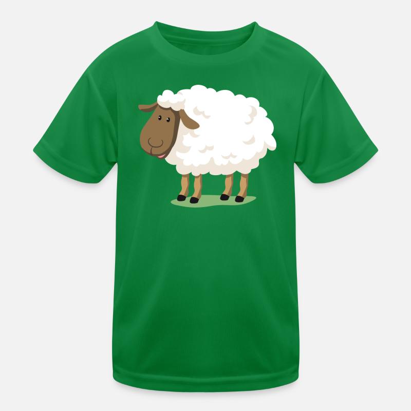 Sheep Kids Functional T-Shirt