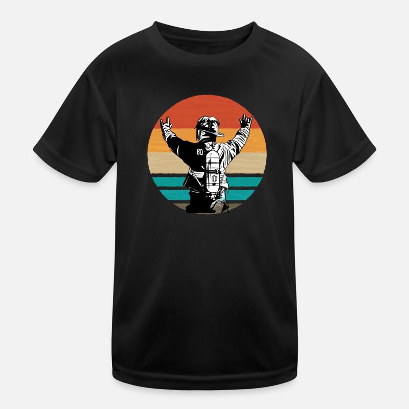 Duo Rétro Sunset T-shirt sport Enfant