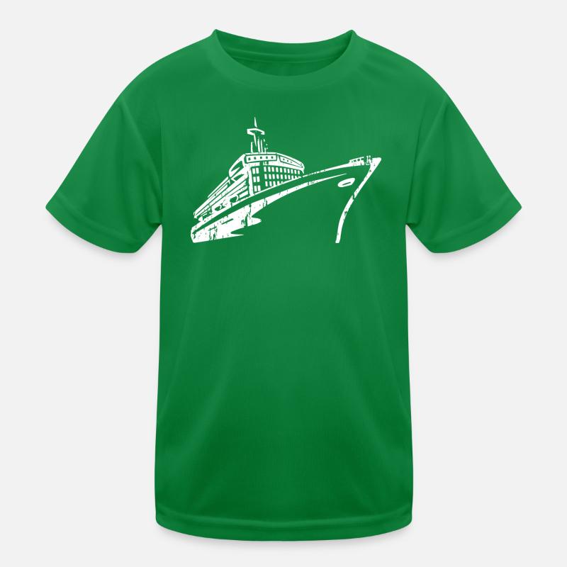 Bateau de croisière Navire de croisière Luxe T-shirt sport Enfant