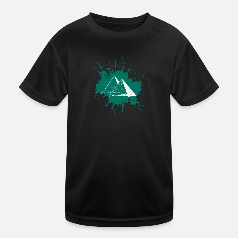 Splash Pyramiden Kinder Funktions-T-Shirt