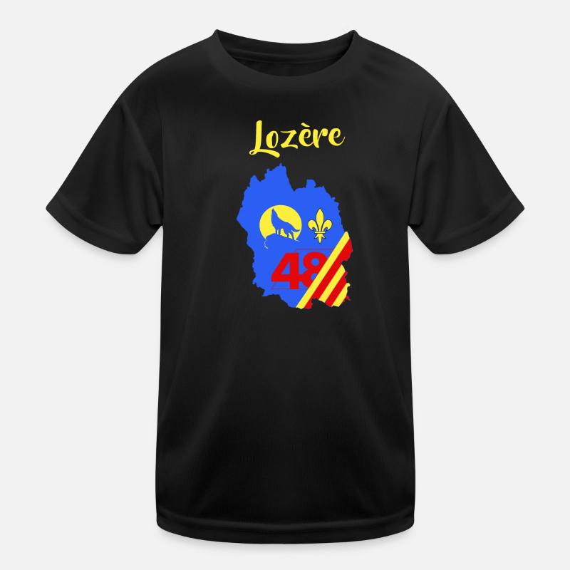 Lozère Kinder Funktions-T-Shirt