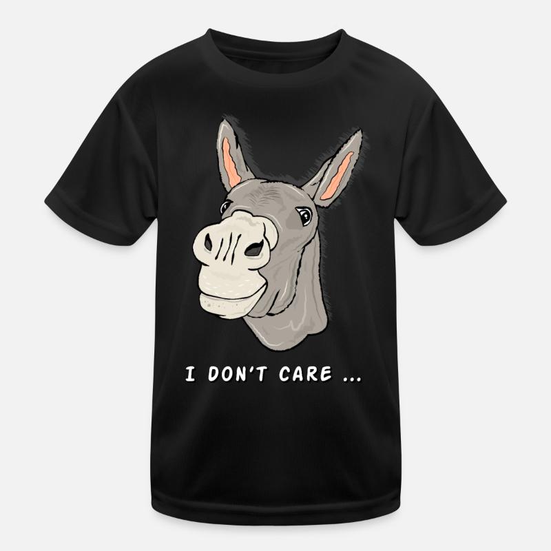 âne l’animal de zoo têtu et intelligent T-shirt sport Enfant