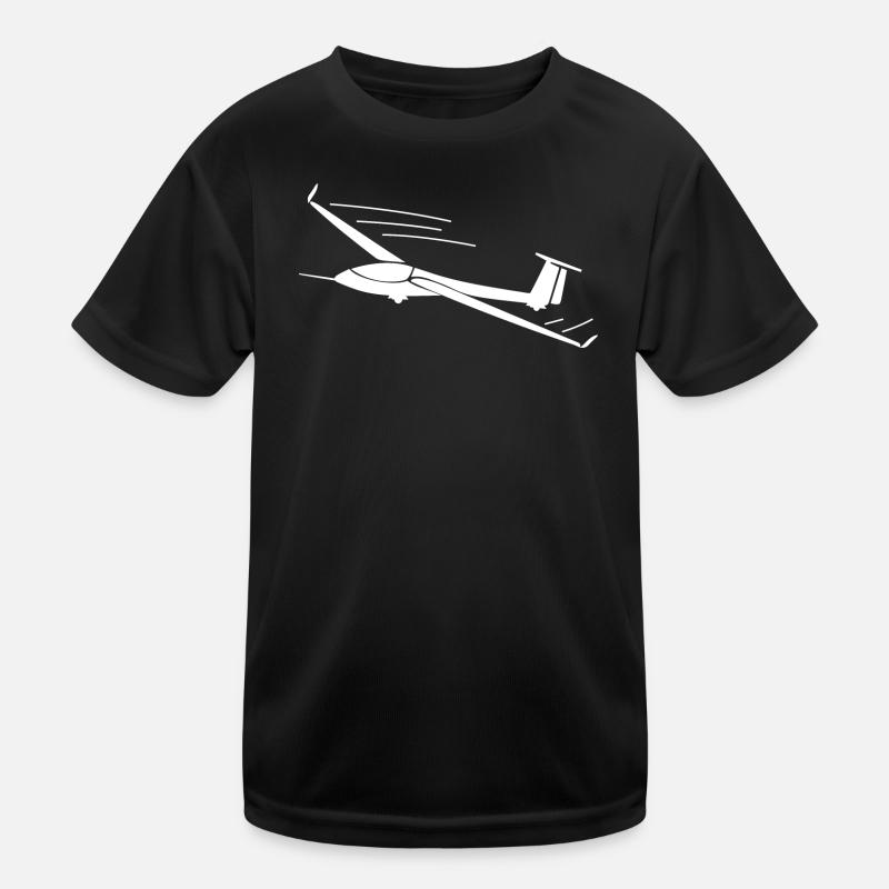 Glider glider pilot gift ideas Kids Functional T-Shirt