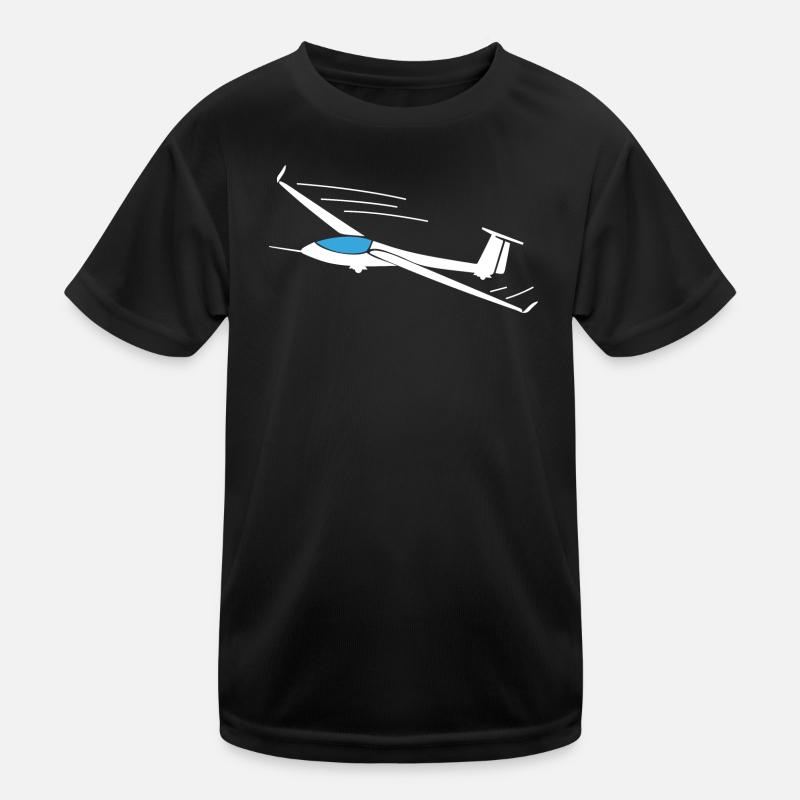 Glider glider pilot gift ideas Kids Functional T-Shirt