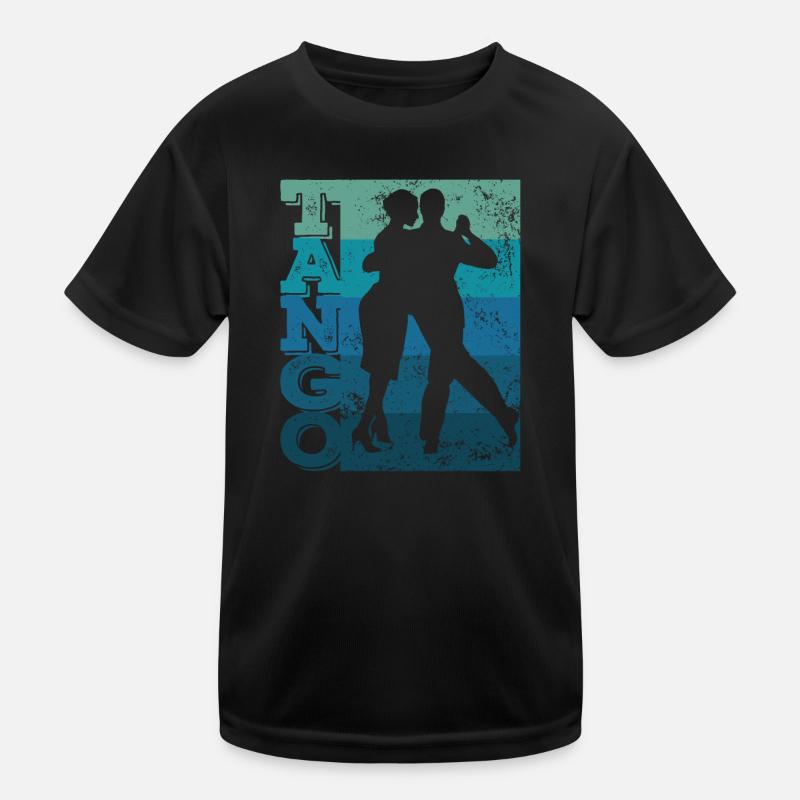 Tango Argentino Rétro Vintage Tango Vals Danse T-shirt sport Enfant