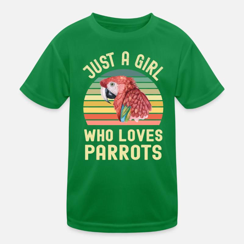 Ara perroquet T-shirt sport Enfant