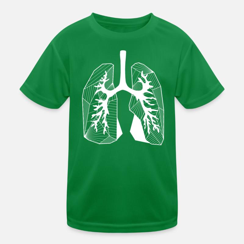 Lungs Kids Functional T-Shirt