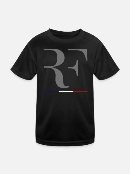 RF République Française Drapeau FRANCE 2022 - T-shirt sport Enfant - noir
