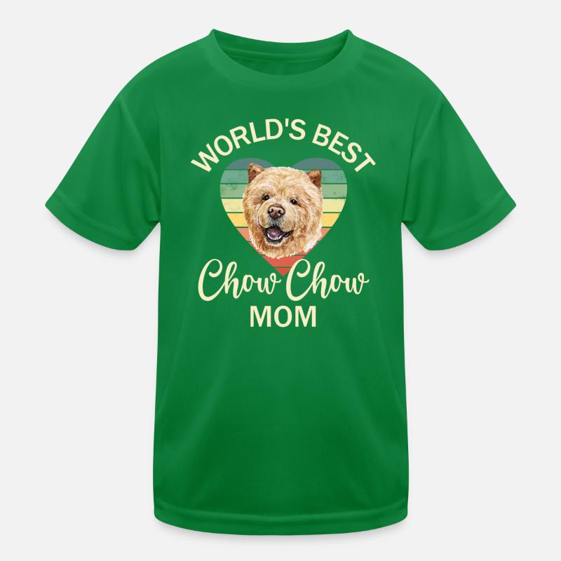 Hund Chow Chow Kinder Funktions-T-Shirt