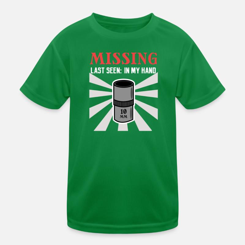 Humorous Statement Tool Mechanic Car Kids Functional T-Shirt