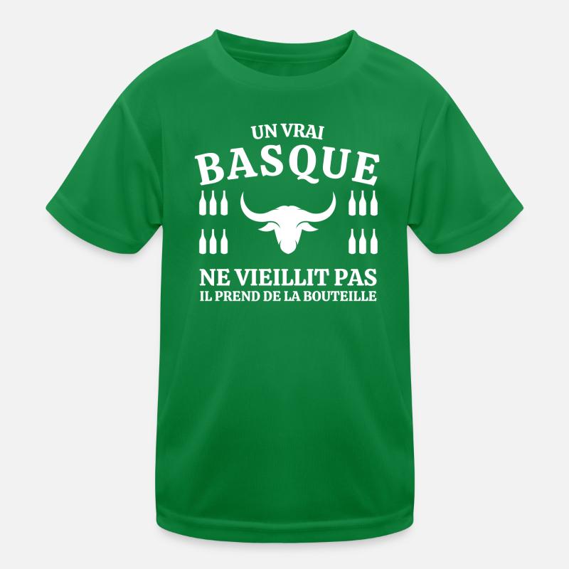 Basque, je suis Basque, fierté Basque T-shirt sport Enfant