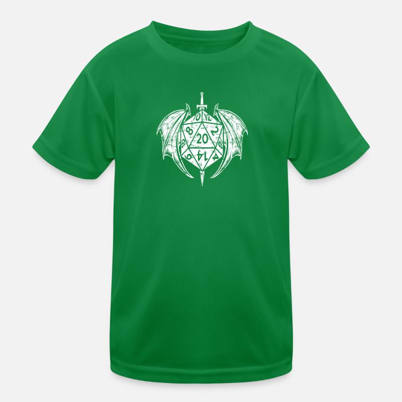 pen and paper dm cube Kids Functional T-Shirt