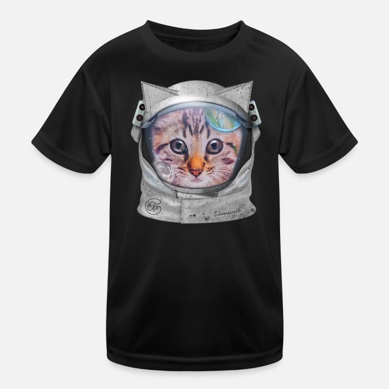 Chat dans l’espace T-shirt sport Enfant