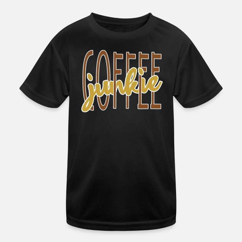 Coffee drinker coffee saying coffee lover Kids Functional T-Shirt